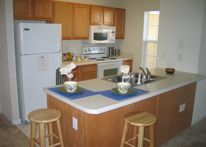 1, 2, 3, and 4 bedroom apartments